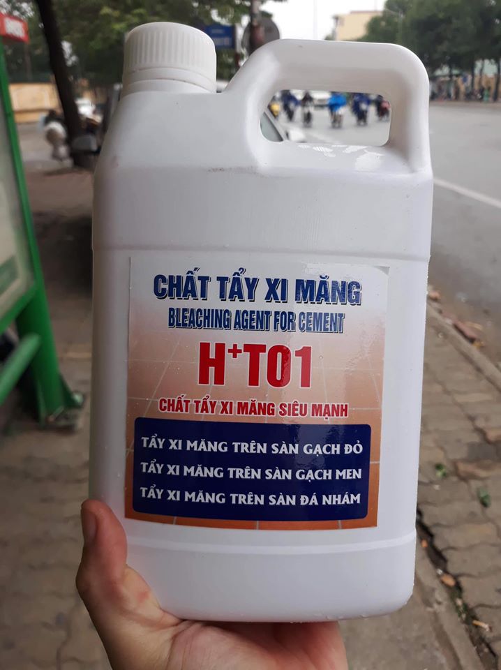 Bảng báo giá chất tẩy xi măng HT01 tại Nghệ An, Hà Tĩnh