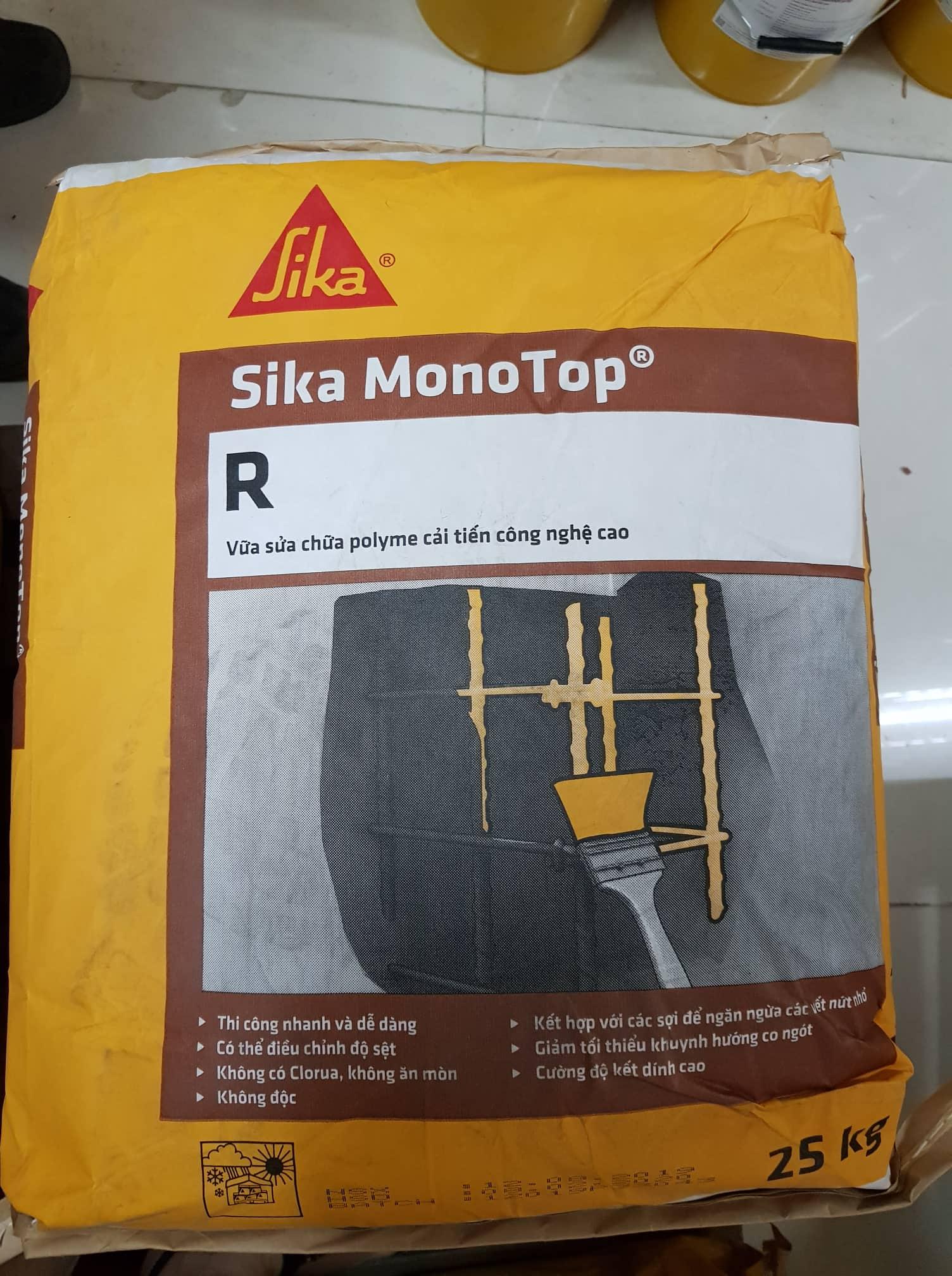 Bảng báo giá Sika MonoTop-R tại Nghệ An, Hà Tĩnh