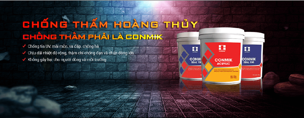 Bảng báo giá Conmik Seal 200 tại Nghệ An, Hà Tĩnh