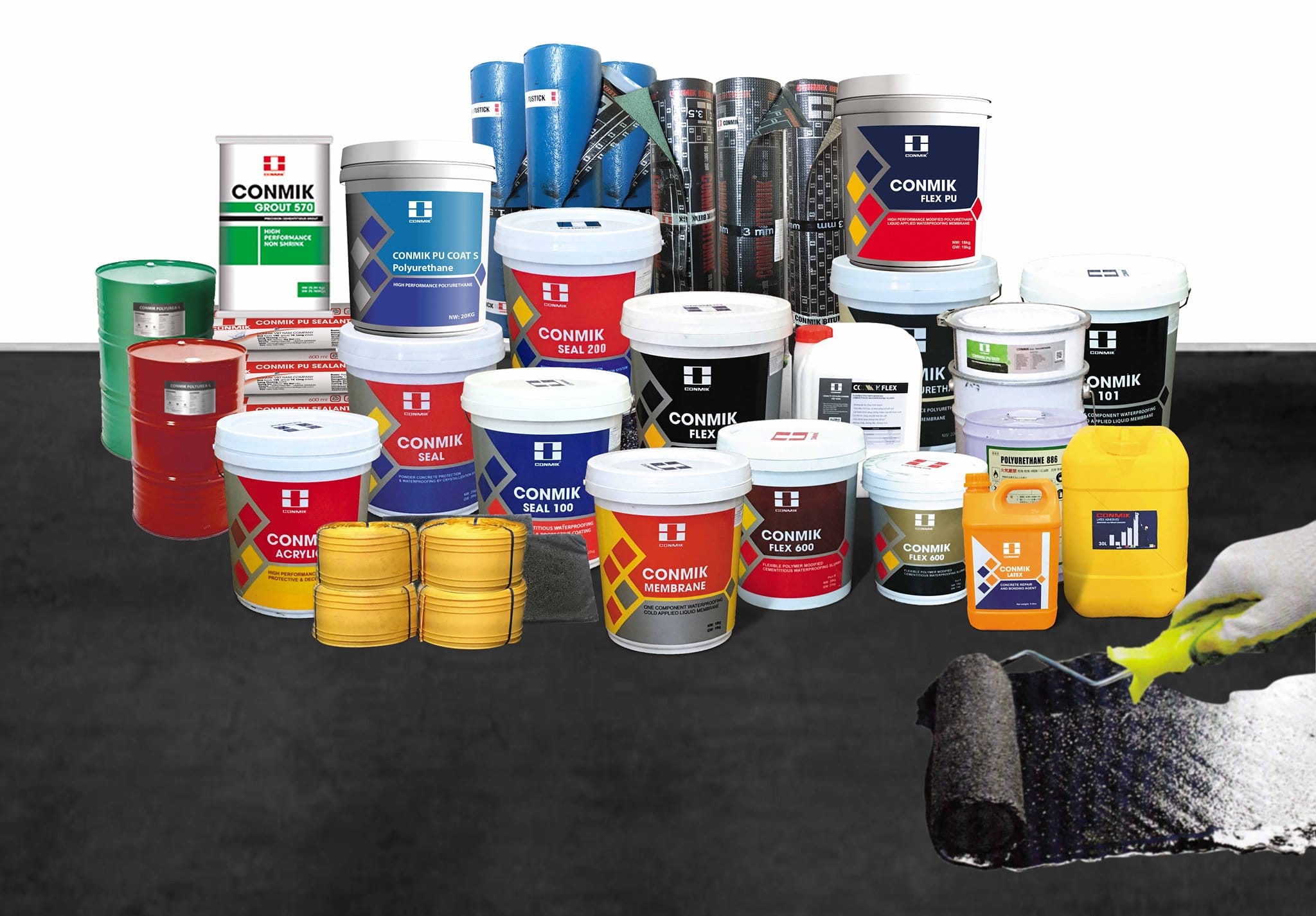 Đại Lí Phân Phối Vật Liệu Chống Thấm Conmik Tại Vinh, Nghệ An và Hà Tĩnh